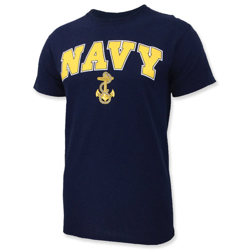 NAVY ARCH ANCHOR T-SHIRT (NAVY) 3