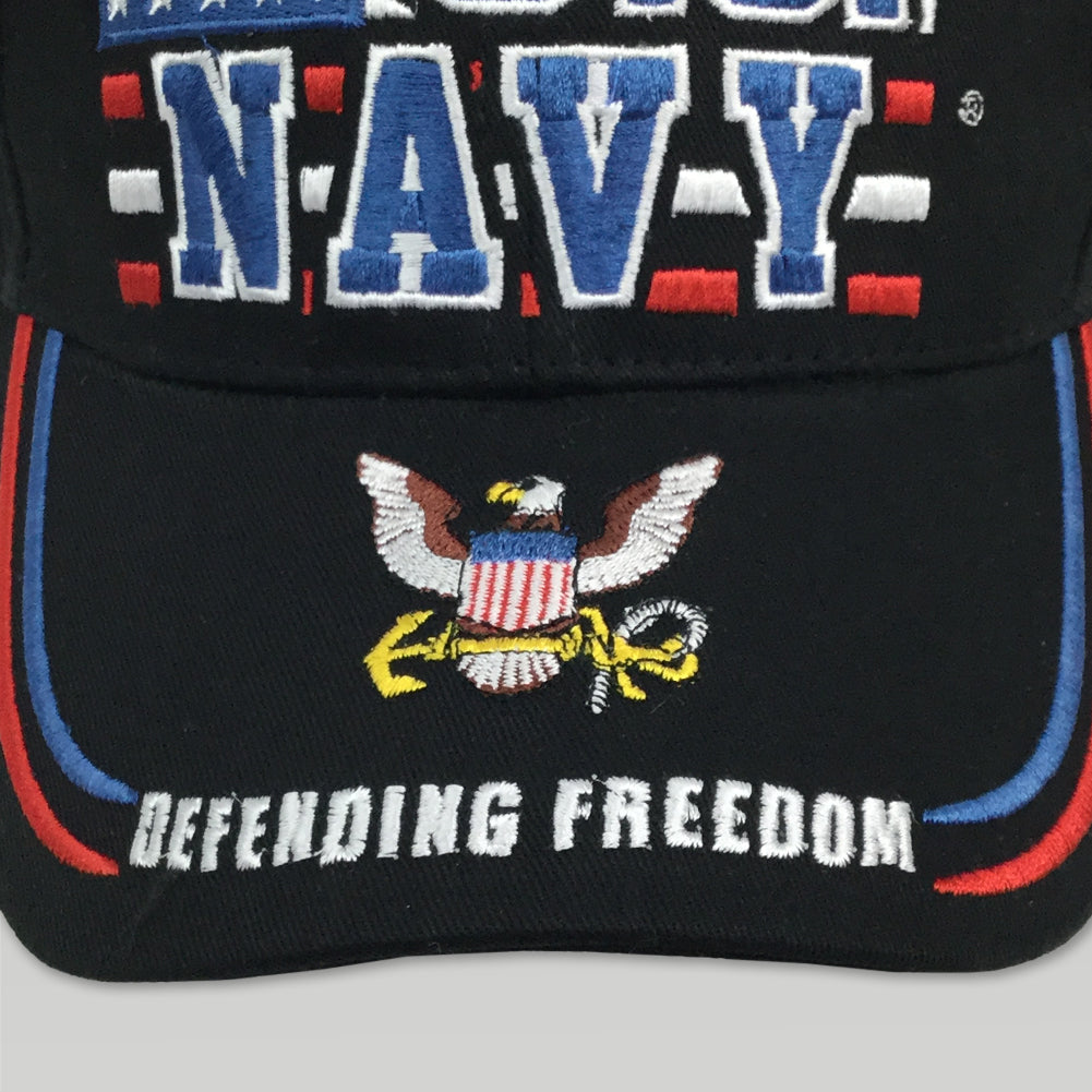 NAVY BLOCK FLAG HAT 3