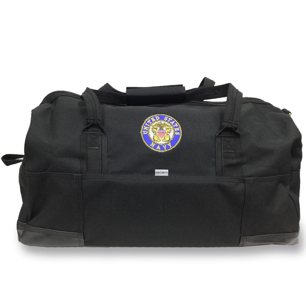 NAVY CARHARTT GEAR BAG (BLACK)