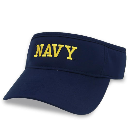 NAVY COOL FIT PERFORMANCE VISOR (NAVY) 2