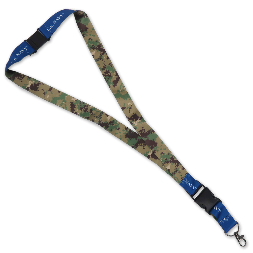 NAVY REVERSIBLE LANYARD 2