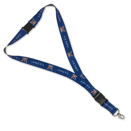 NAVY REVERSIBLE LANYARD 10