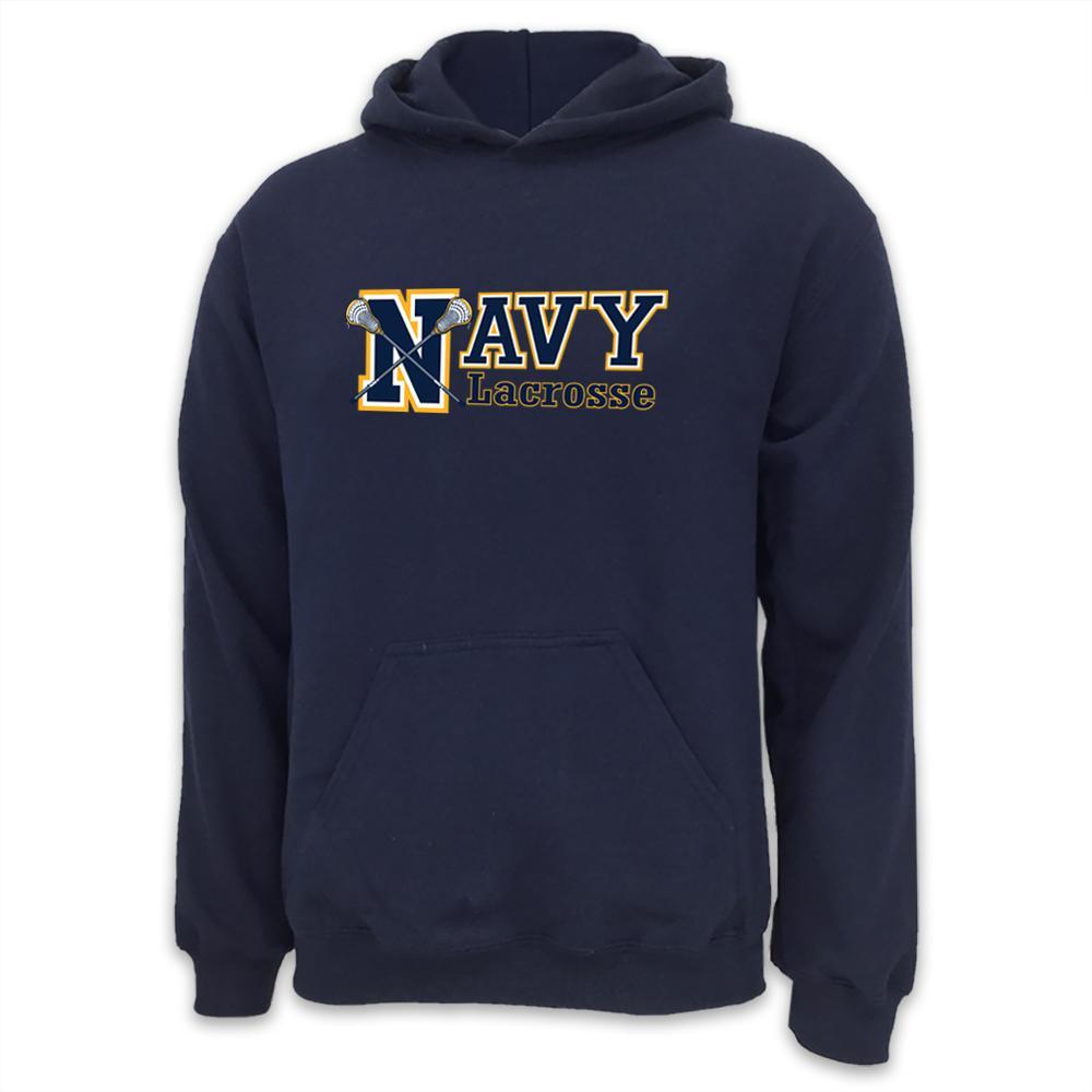 NAVY LACROSSE SPORT HOOD (NAVY)