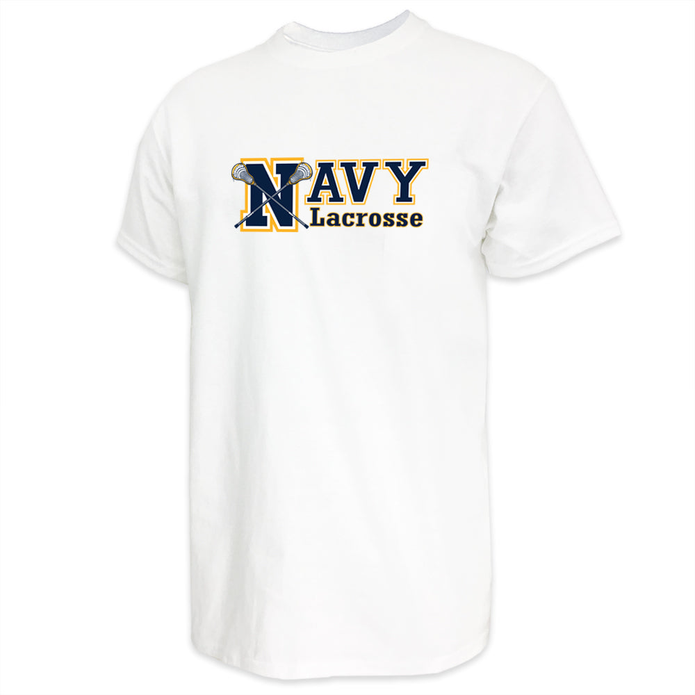 Navy Lacrosse Sport T-Shirt