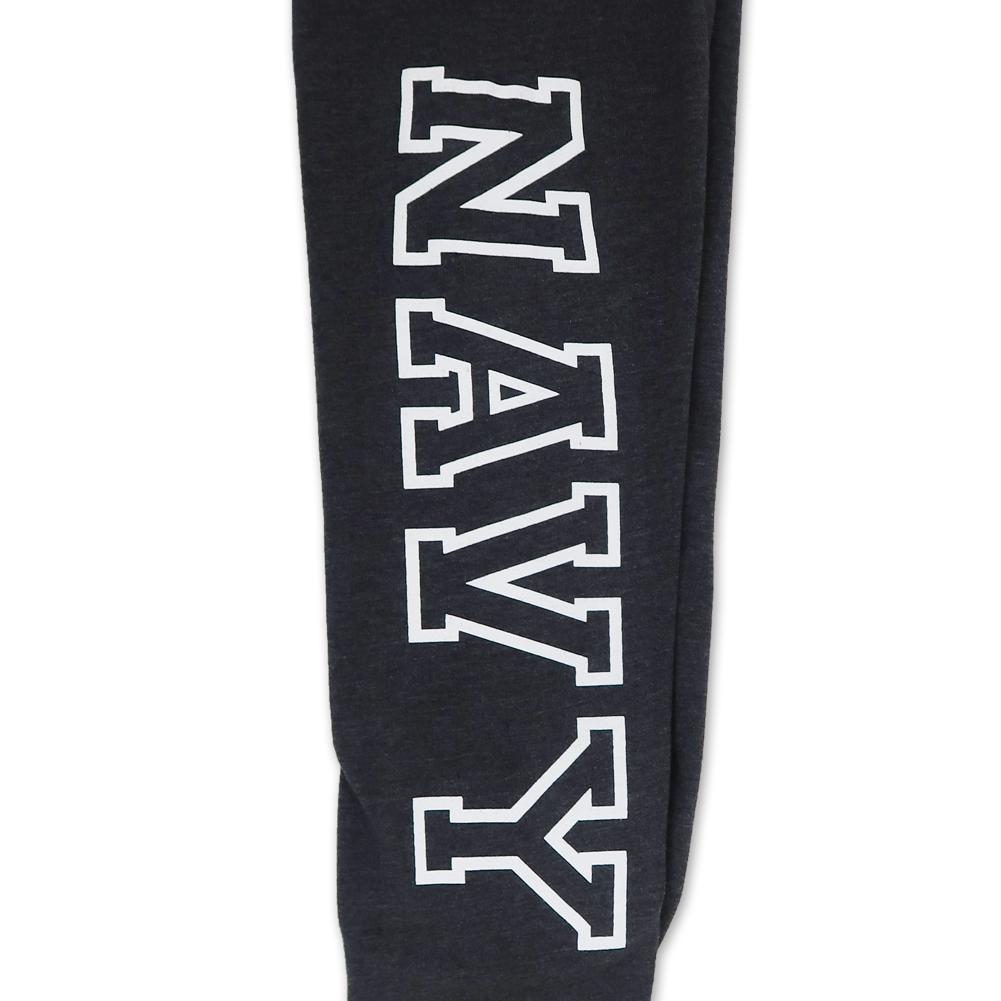 NAVY LADIES LOVE 'EM LONGER LEGGINGS (CHARCOAL) 1