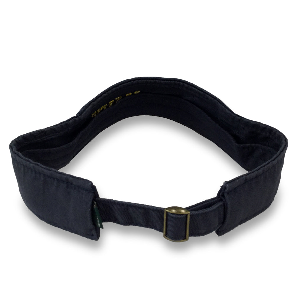 NAVY LADIES RELAX TWILL VISOR (NAVY) 2