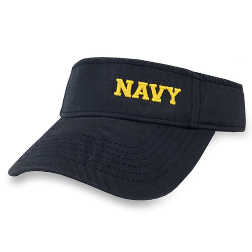 NAVY LADIES RELAX TWILL VISOR (NAVY)