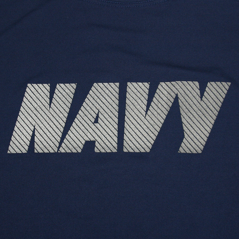 NAVY LONG SLEEVE PERFORMANCE T (NAVY) 1