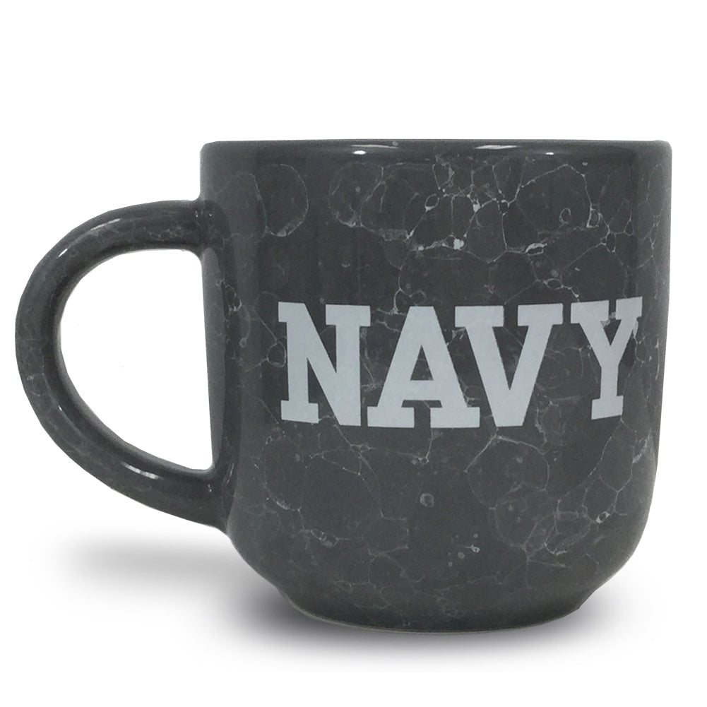 NAVY MARBLED 17 OZ MUG (GREY) 1