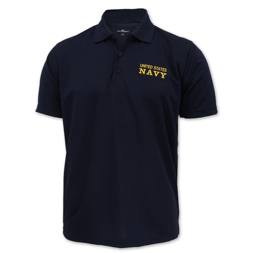 NAVY MESH TECH PERFORMANCE POLO NAVY 4