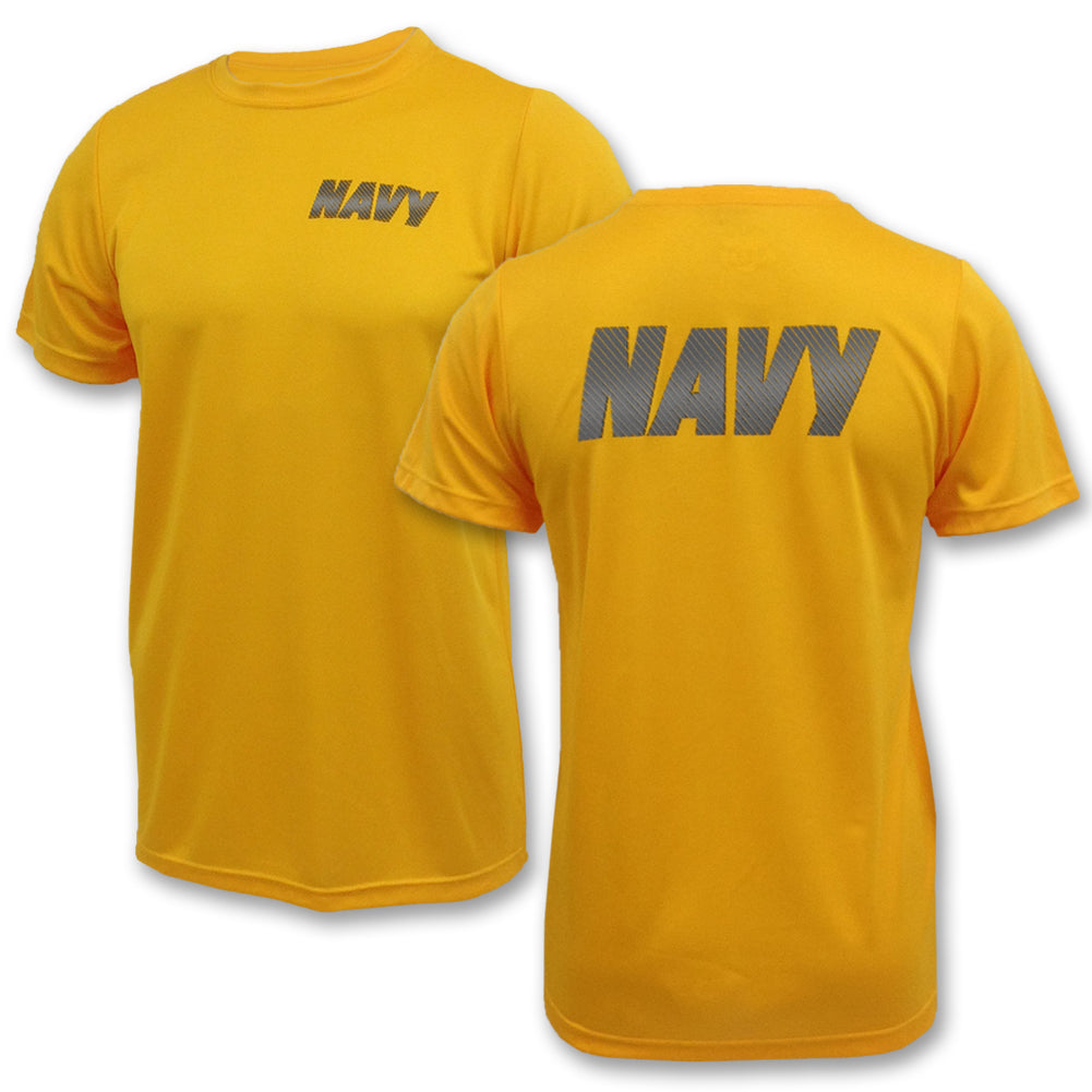 NAVY PT T-SHIRT (GOLD) 6