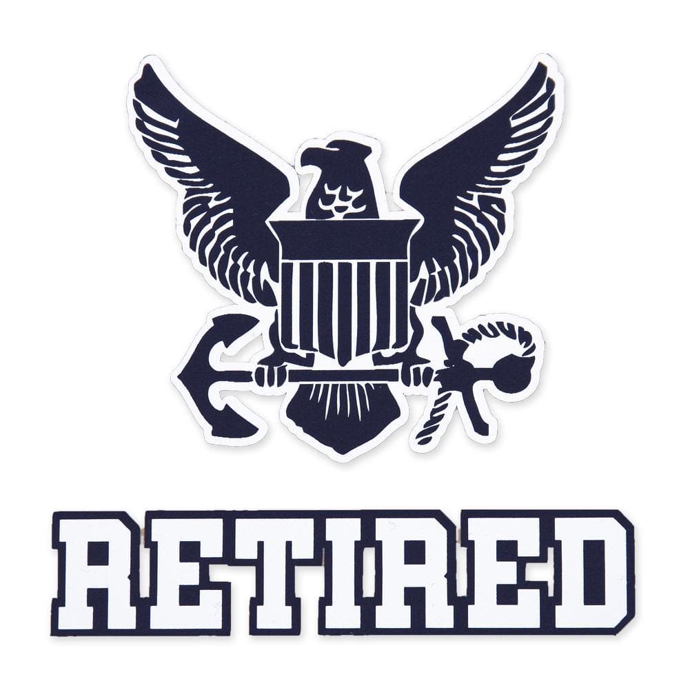 NAVY RETIRED DECAL 1