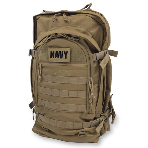 NAVY S.O.C. BUGOUT BAG (COYOTE BROWN)