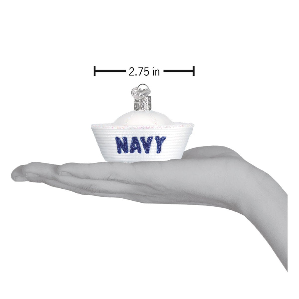 NAVY SAILOR CAP ORNAMENT