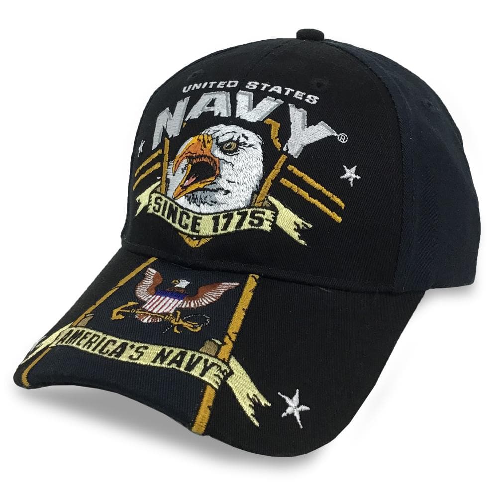 NAVY SCREAMING EAGLE CAP 6