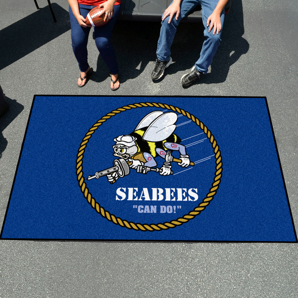 NAVY SEABEES ULITY MAT (5'X 8")