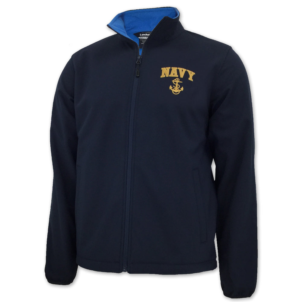 NAVY SOFT SHELL ALTA JACKET (NAVY)