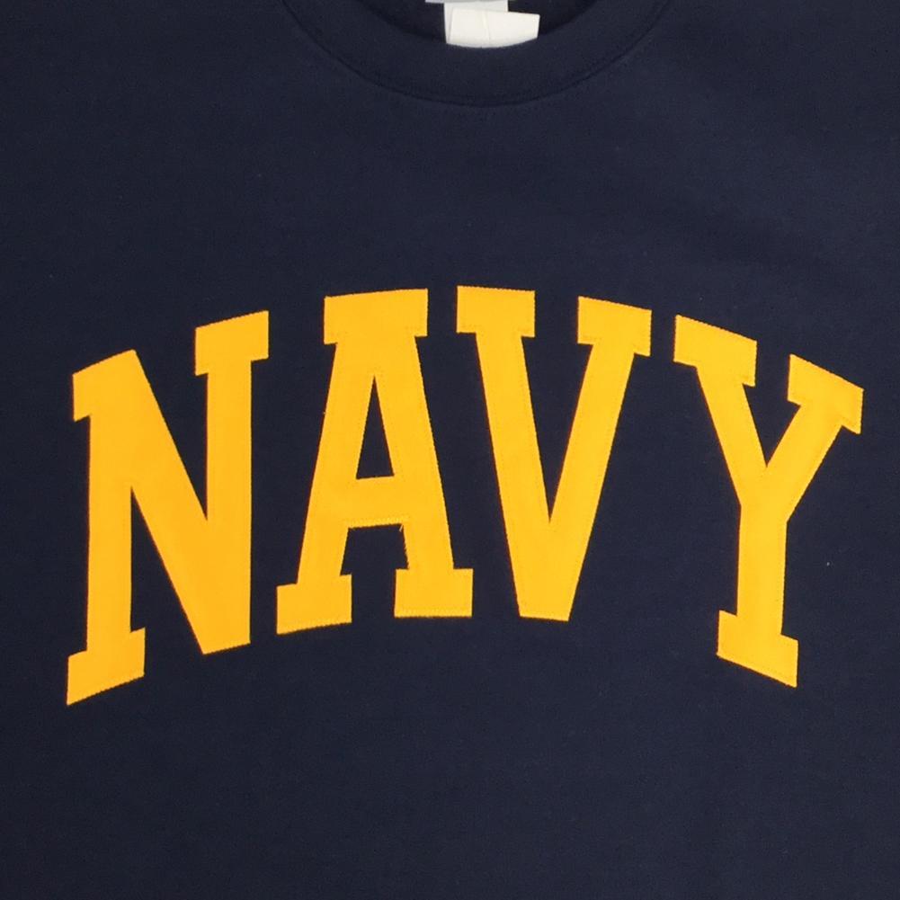 NAVY COMFORT TACKLE TWILL CREWNECK (NAVY) 1