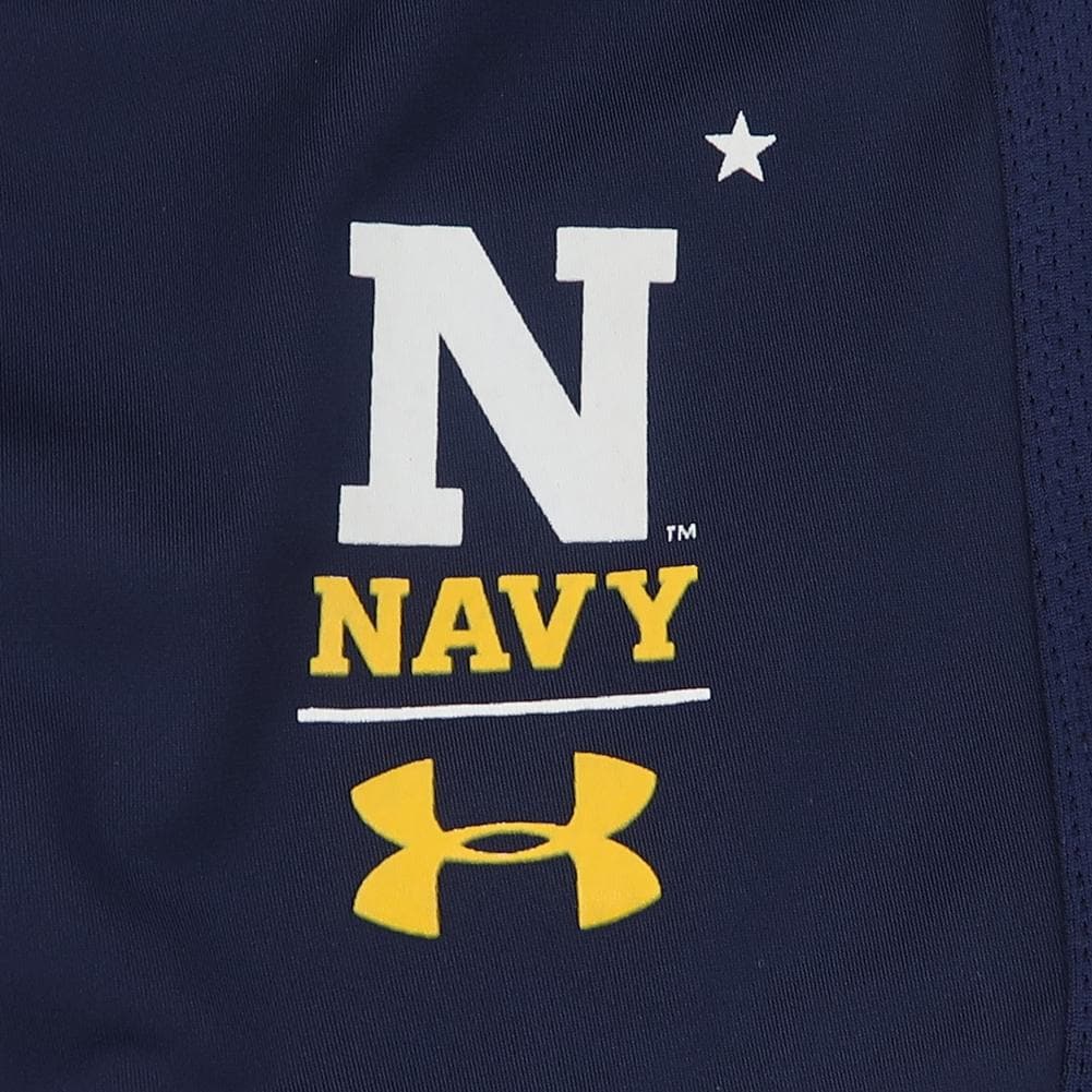 NAVY UNDER ARMOUR N-STAR SIDELINE RAID SHORT (NAVY) 2