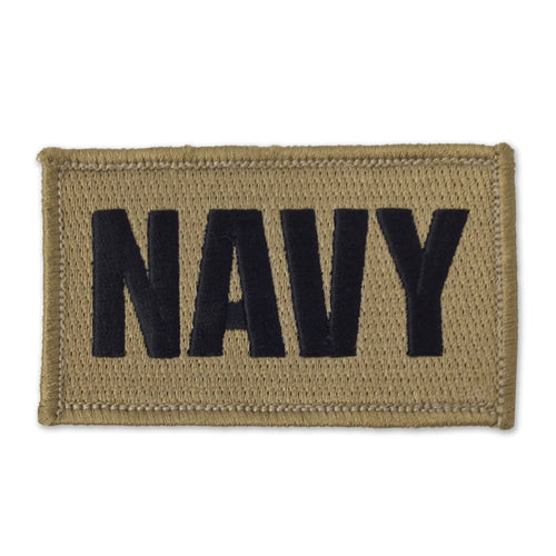 NAVY VELCRO PATCH (COYOTE BROWN)