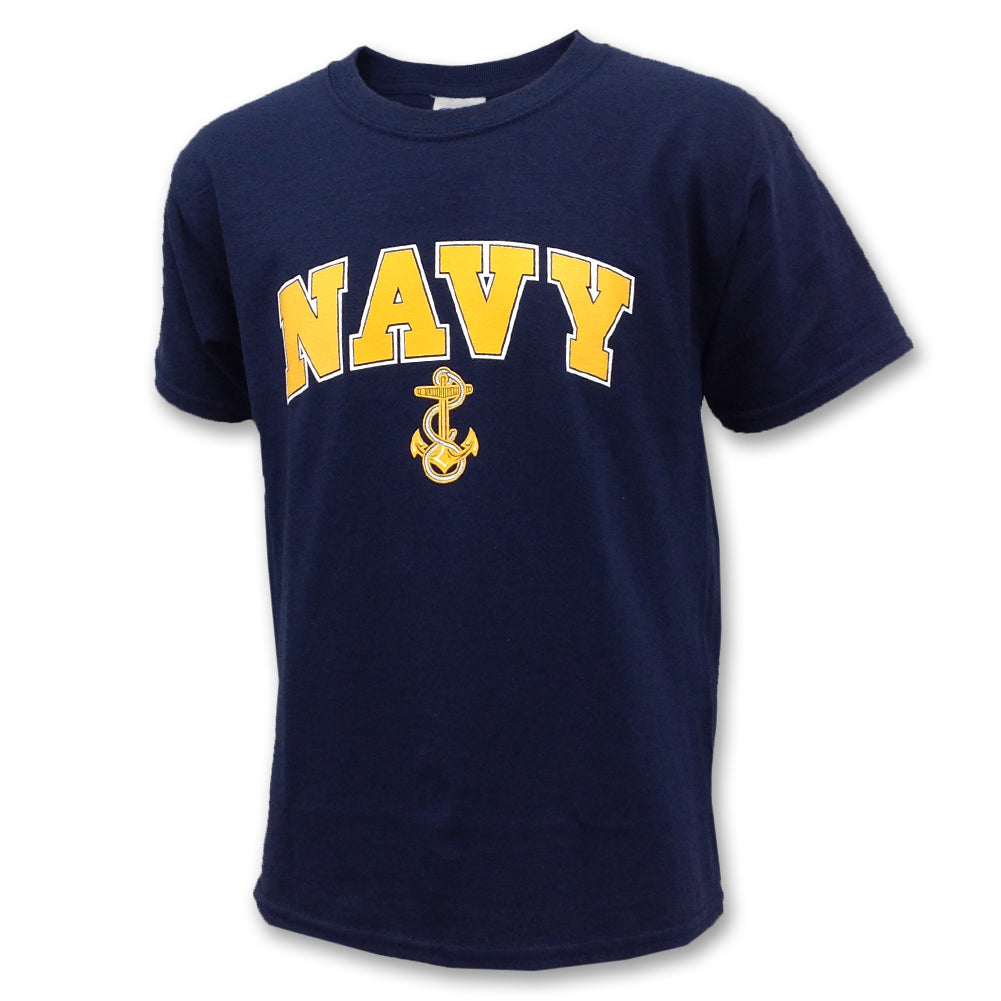 NAVY YOUTH ARCH ANCHOR T (NAVY)