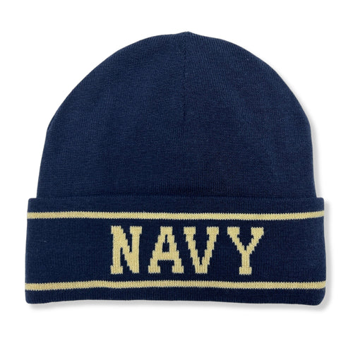 Navy Under Armour Sideline CGI Cuff Beanie (Navy)