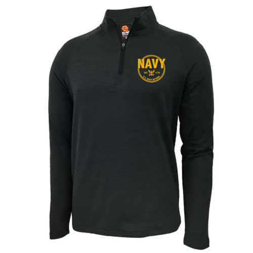 Navy Retired Performance 1/4 Zip