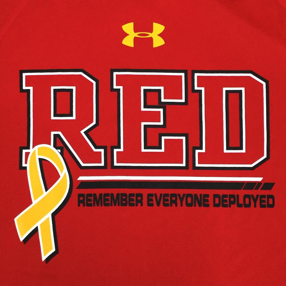 RED FRIDAY UNDER ARMOUR T-SHIRT (RED) 2