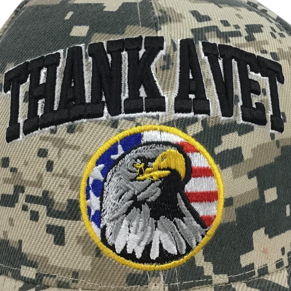 THANK A VET DIGITAL CAMO HAT (CAMO) 1