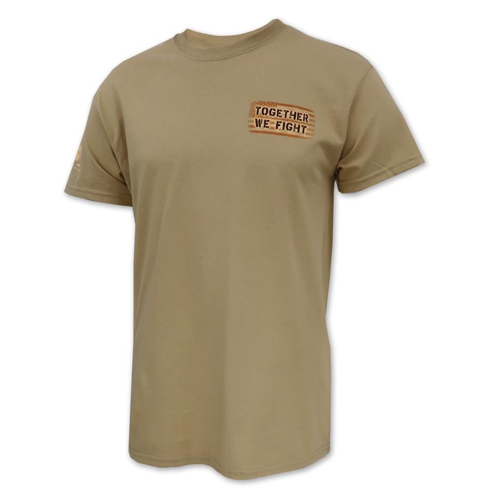 Together We Stand Together We Fight T-Shirt (Tan)