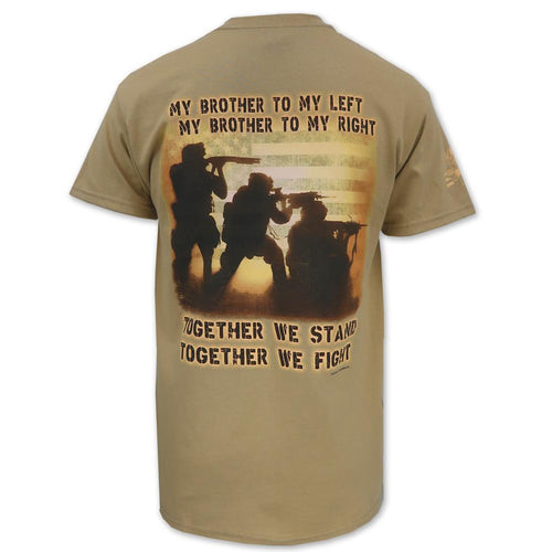 Together We Stand Together We Fight T-Shirt (Tan)