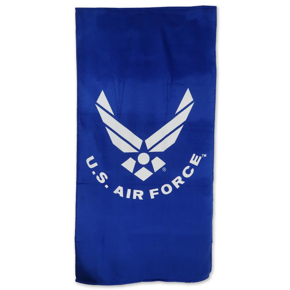 U.S AIR FORCE WINGS LOGO BEACH TOWEL (30"X60") 1