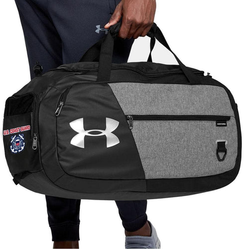 U.S COAST GUARD SEAL UNDER ARMOUR UNDENIABLE MD DUFFLE (GREY) 2