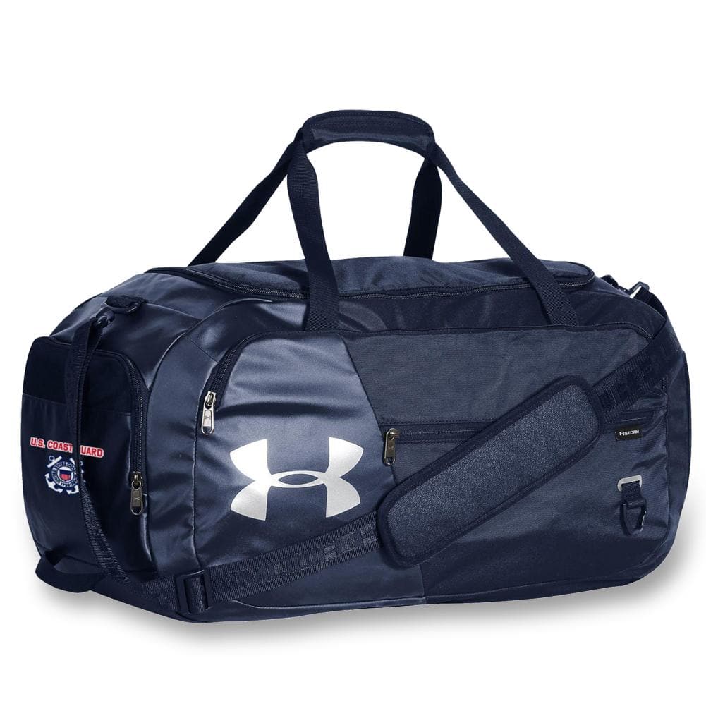 U.S. COAST GUARD SEAL UNDER ARMOUR UNDENIABLE MD DUFFLE (NAVY)