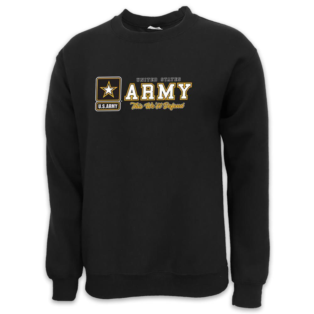 UNITED STATES ARMY THIS WE'LL DEFEND CREWNECK