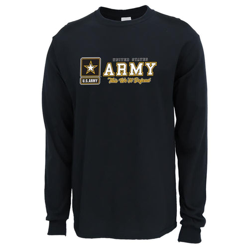 UNITED STATES ARMY THIS WE'LL DEFEND LONG SLEEVE T-SHIRT