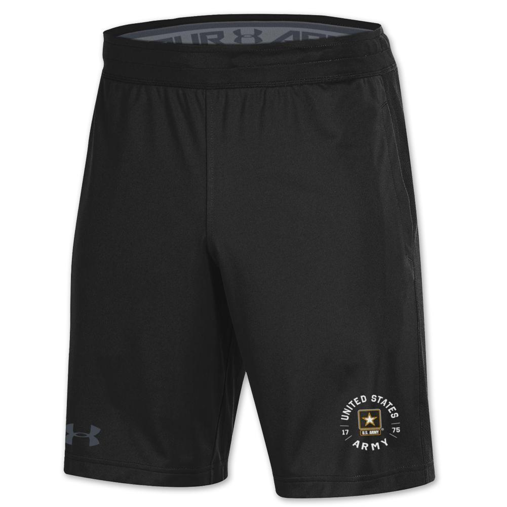 UNITED STATES ARMY UNDER ARMOUR RAID SHORT (BLACK) 2