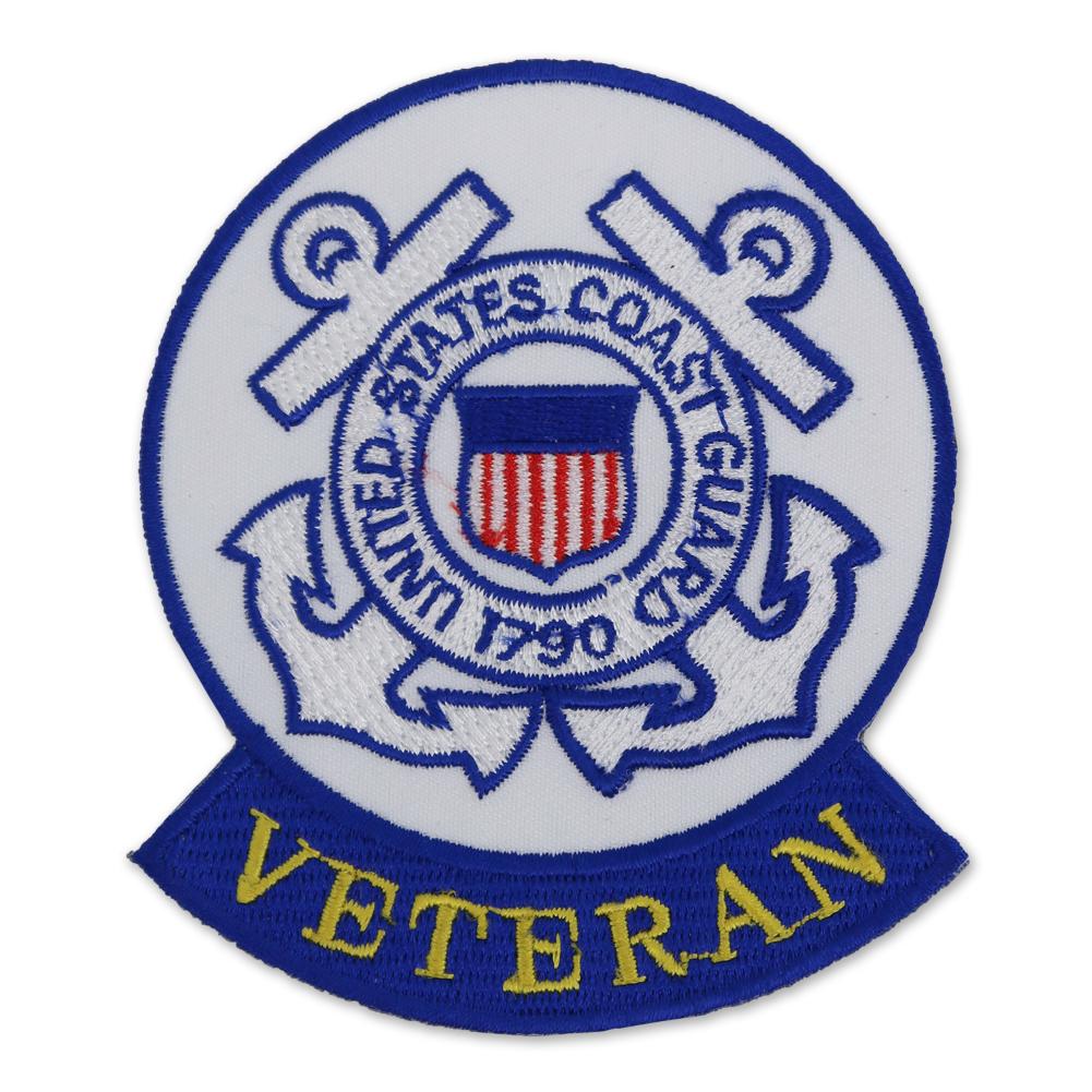 UNITED STATES COAST GUARD SEAL VETERAN PATCH