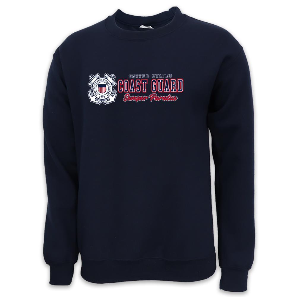 UNITED STATES COAST GUARD SEMPER PARATUS CREWNECK 1