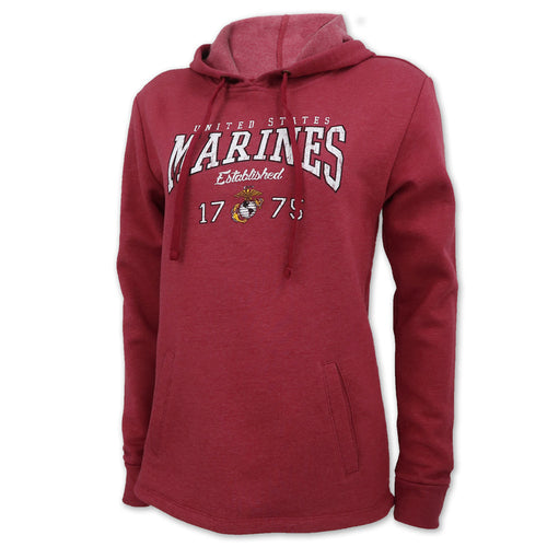 UNITED STATES MARINES LADIES HOOD (CARDINAL) 1