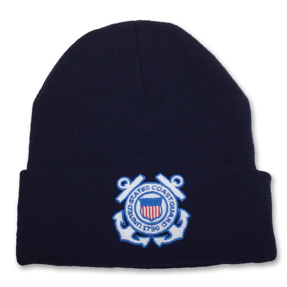 US COAST GUARD SEAL WATCH CAP (NAVY) 1