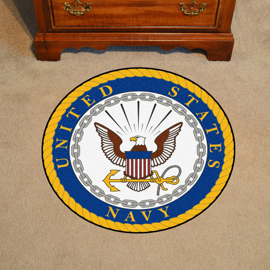 US NAVY ROUND MAT 44IN ROUND 3