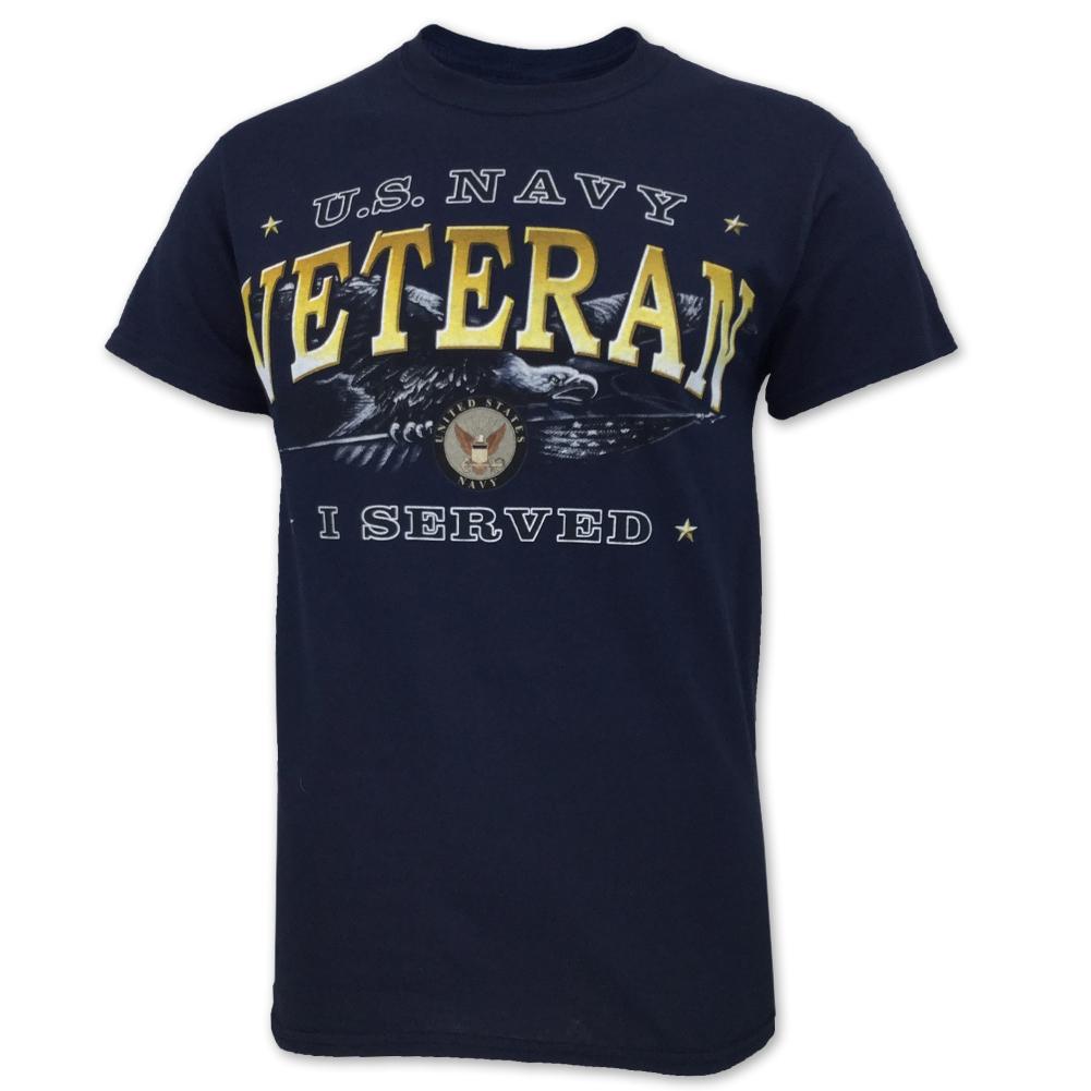 U.S. NAVY VETERAN I SERVED T-SHIRT (NAVY) 2