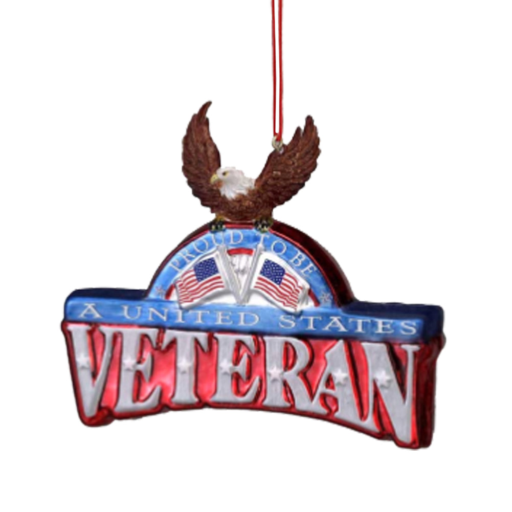 US VETERAN WITH EAGLE ORNAMENT 1