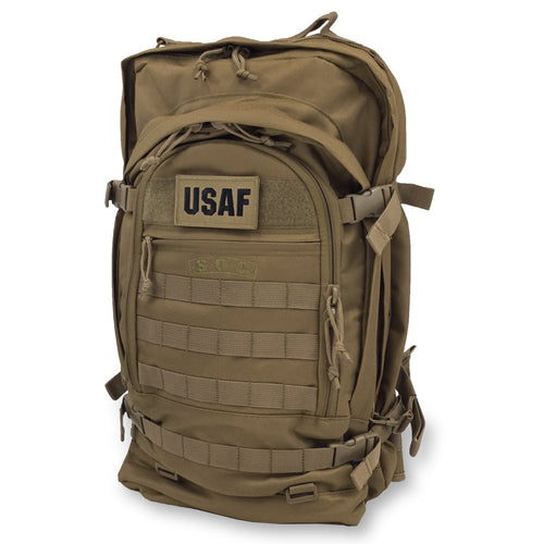 USAF S.O.C. BUGOUT BAG (COYOTE BROWN)