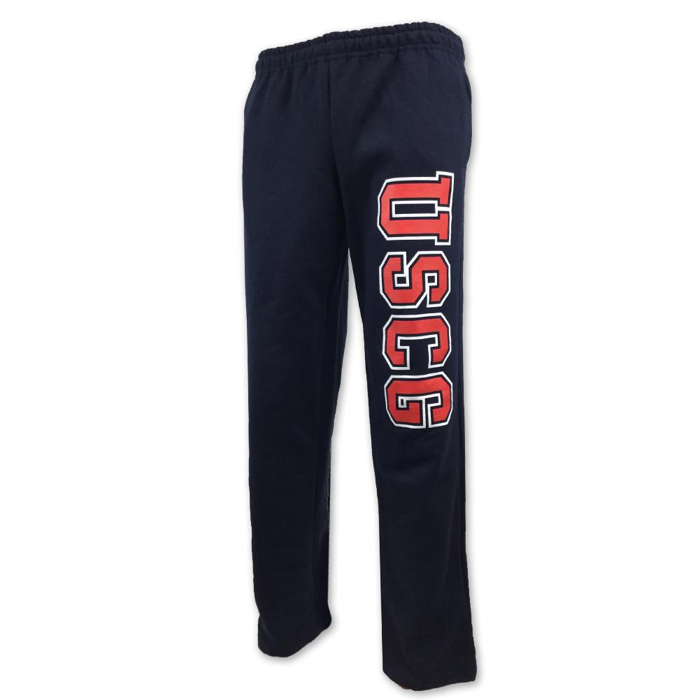 USCG BOLD BLOCK SWEATPANT (NAVY) 6