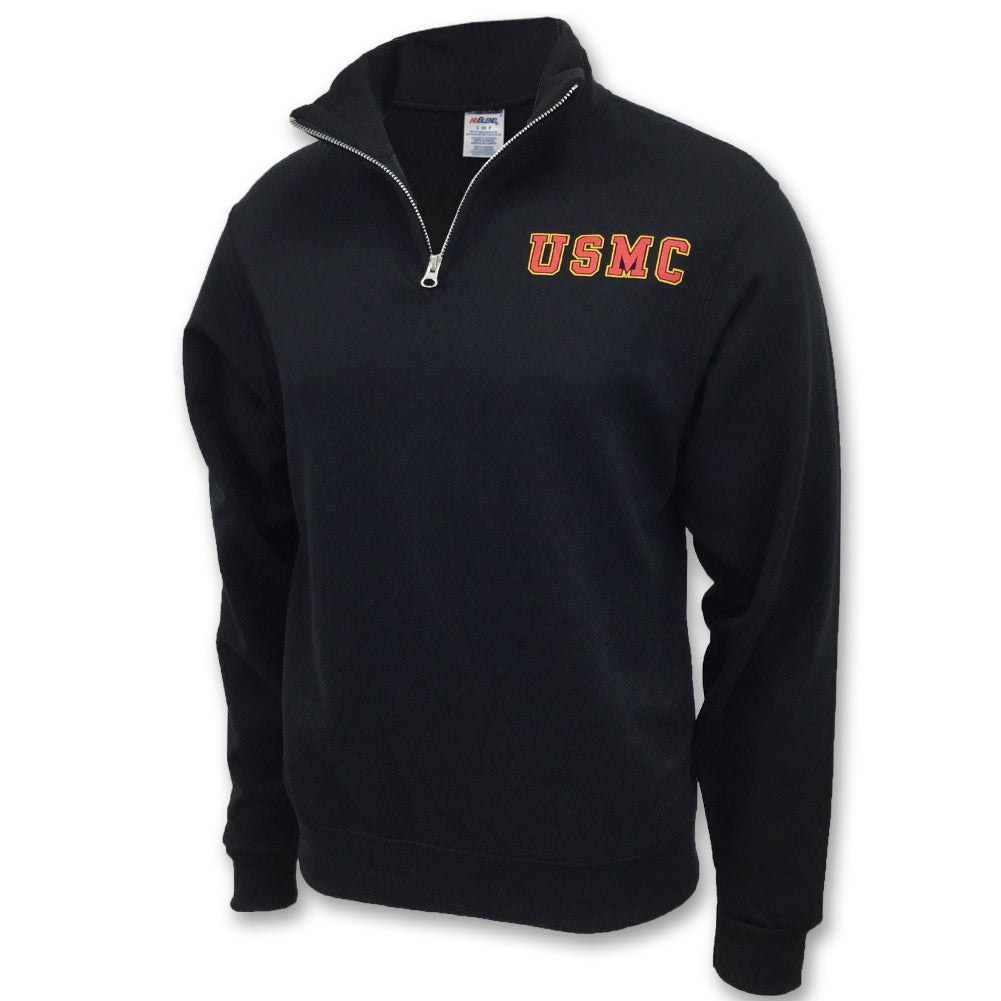 USMC 1/4 ZIP SWEATSHIRT 3