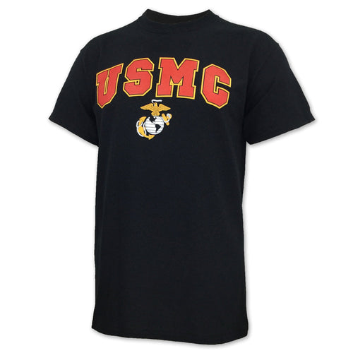 USMC ARCH EGA T-SHIRT (BLACK) 3