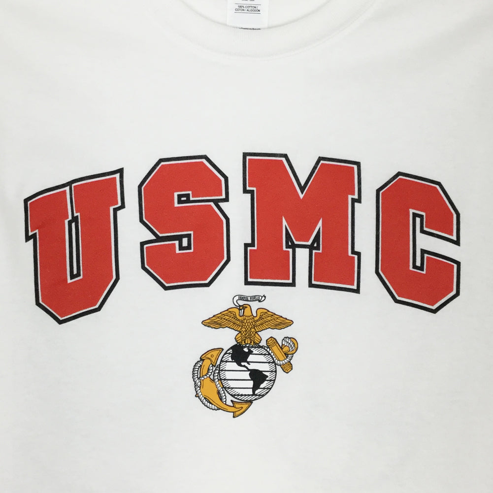 USMC ARCH EGA T-SHIRT (WHITE) 1