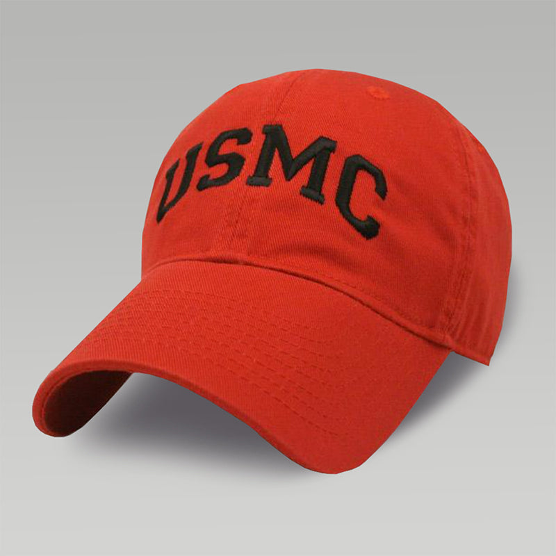 USMC ARCH HAT (RED)